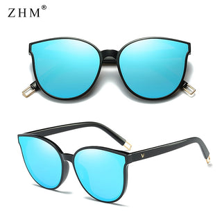 Flat Top Cat Eye Sunglasses