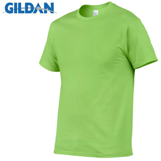 T-Shirt Cotton Casual Short Sleeve O-Neck