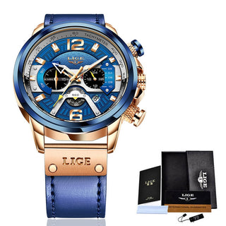 Top Brand Luxury Military Leather Wrist Watches