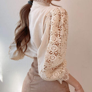 Lace Patchwork Top