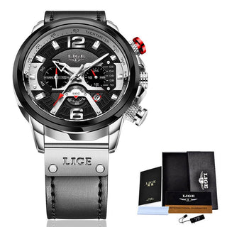 Top Brand Luxury Military Leather Wrist Watches