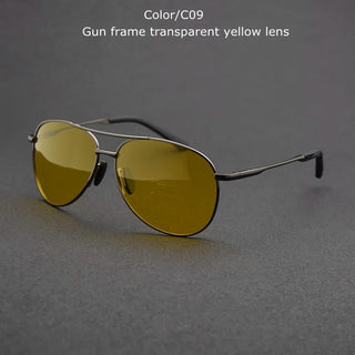 Alloy Men's Polarized Sunglasses