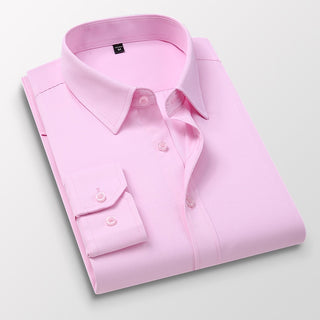 Solid Color Business Shirt