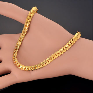 Classy Gold Color Bracelet Unisex