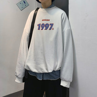 Oversized Sweatshirts Graphic Printed Fleece