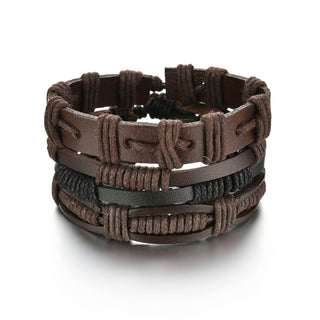 Vintage Gothic Leather Bracelets