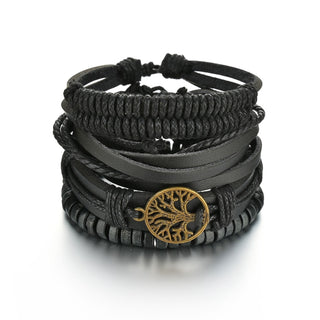 Vintage Gothic Leather Bracelets