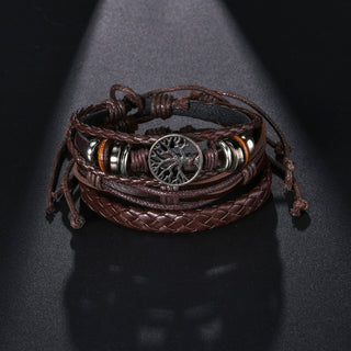 Vintage Gothic Leather Bracelets