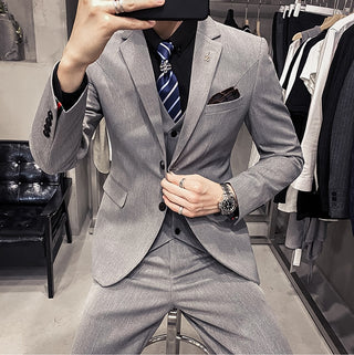 Jacket+Vest+Pants 3pcs Formal Wear Set (See more options)