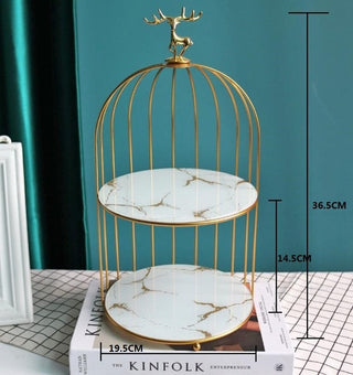 Nordic Style Bird Cage Rack