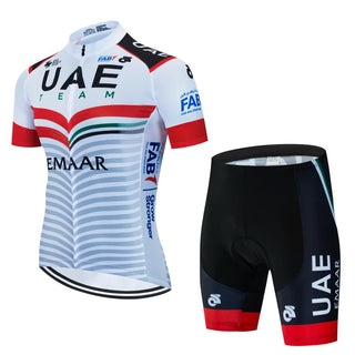 Printed Cycling Jersey Set