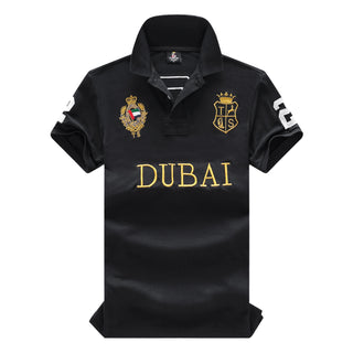 Short Sleeves Embroidered Polo T-shirts