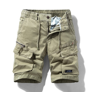 Cotton Cargo Camouflage Shorts