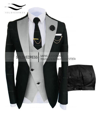 Blazer+Vest+Pants 3 Piece Suit (See more options)
