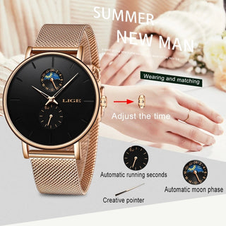 Luxury Waterproof Quartz Wrist Watch