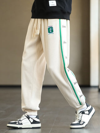 Corduroy Baggy Jogger Pants