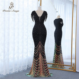 Beaded Mermaid Evening Dress (See more options)