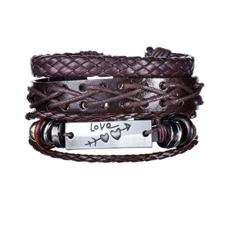 Vintage Gothic Leather Bracelets