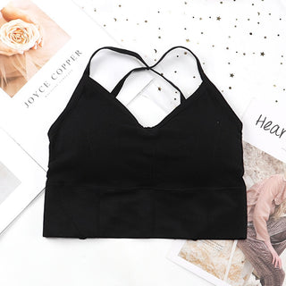 Cross Strap Sports Bra Top