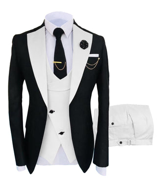 Blazer+Vest+Pants 3 Piece Suit (See more options)