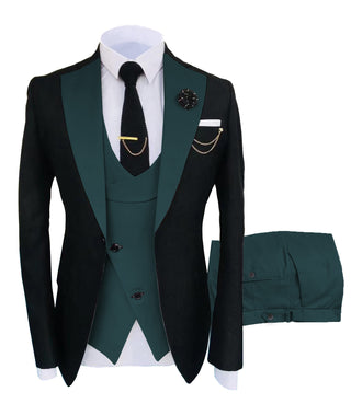 Blazer+Vest+Pants 3 Piece Suit (See more options)