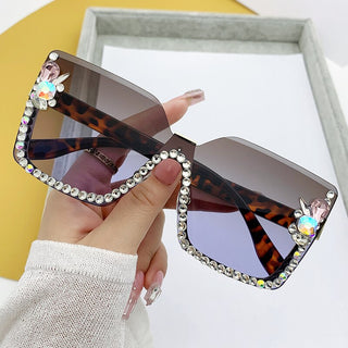 Big Square Diamond Sunglasses