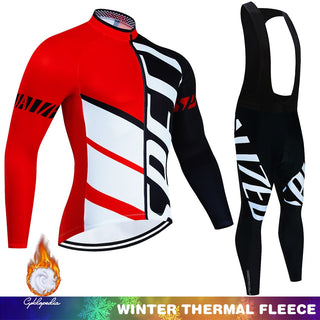 Thermal Fleece Cycling Clothes Set (More Designs)