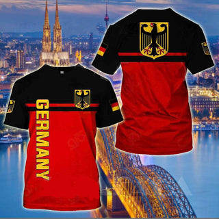 GERMANY Men's Casual Tees