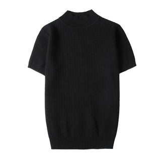 Semi-high Knitted Shirt