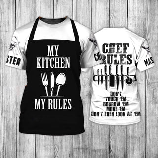 O-Neck Chef Men's T-shirts