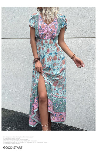 Floral Bohemian Dress