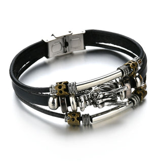 Vintage Gothic Leather Bracelets