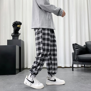 Lightweight Plaid Pants