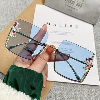 Big Square Diamond Sunglasses