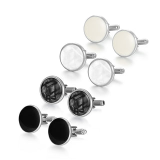 4 Pairs Shirt Cufflinks