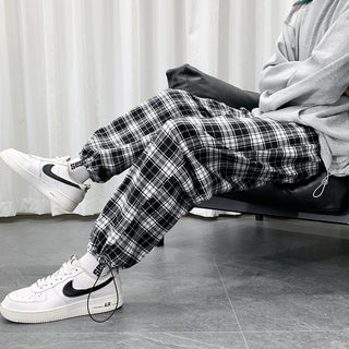 Lightweight Plaid Pants