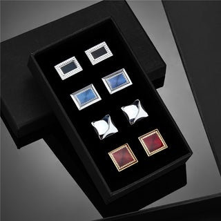 4 Pairs Shirt Cufflinks