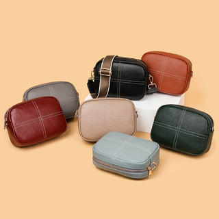 Soft Leather Messenger Crossbody Bags