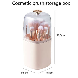 360° Rotating Makeup Brushes Holder