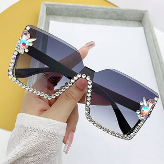 Big Square Diamond Sunglasses