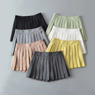 Y2K Mini Pleated Tennis Skirts