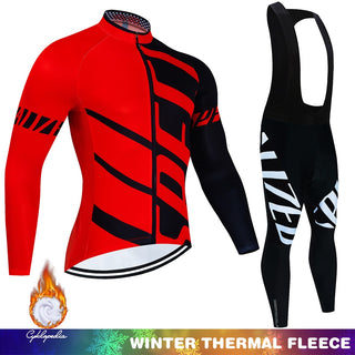 Thermal Fleece Cycling Clothes Set (More Designs)