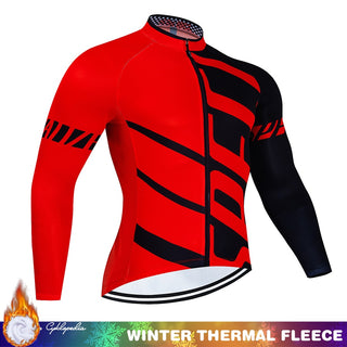 Thermal Fleece Cycling Clothes Set (More Designs)