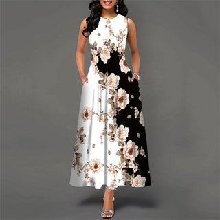 Classy Floral Formal Dress