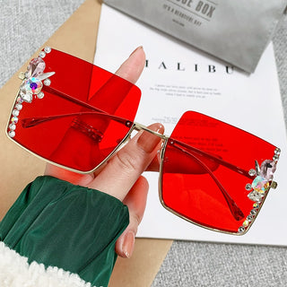 Big Square Diamond Sunglasses