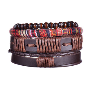 Vintage Gothic Leather Bracelets