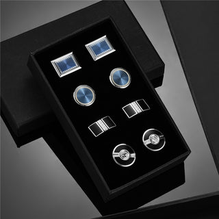 4 Pairs Shirt Cufflinks