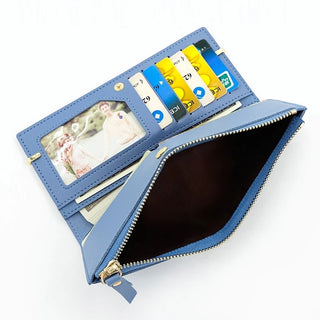 Long leather Wallet holder