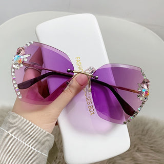 Big Square Diamond Sunglasses