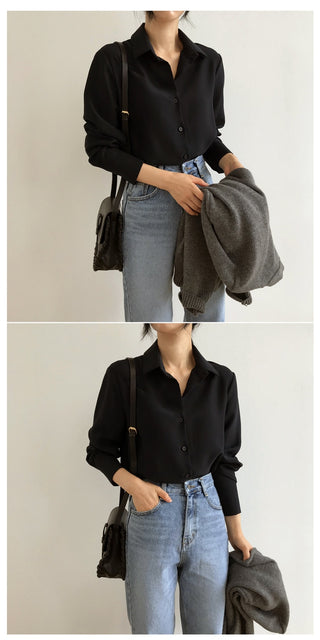 Classic Chiffon Loose Long Sleeve